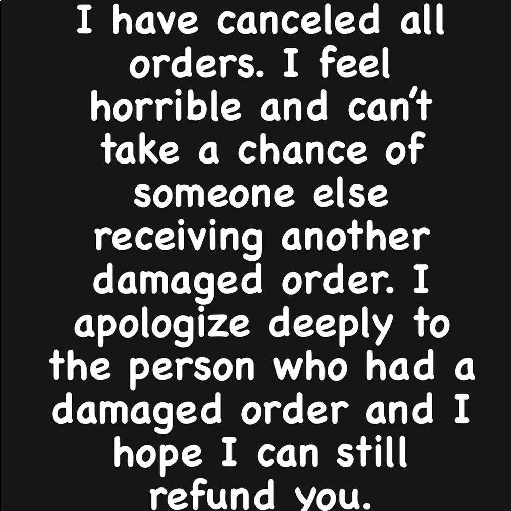 I have officially closed my shop.